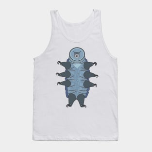 Water Bear (Tardigrade) - Blue Tank Top